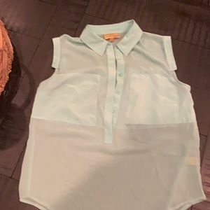 Princess Vera Wang sheer Shirt